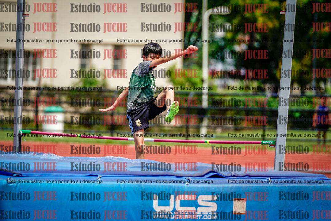 Fotos del salto en alto de varones