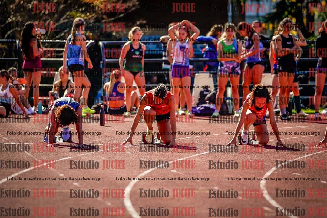 Fotos de los 100 m llanos de mujeres
