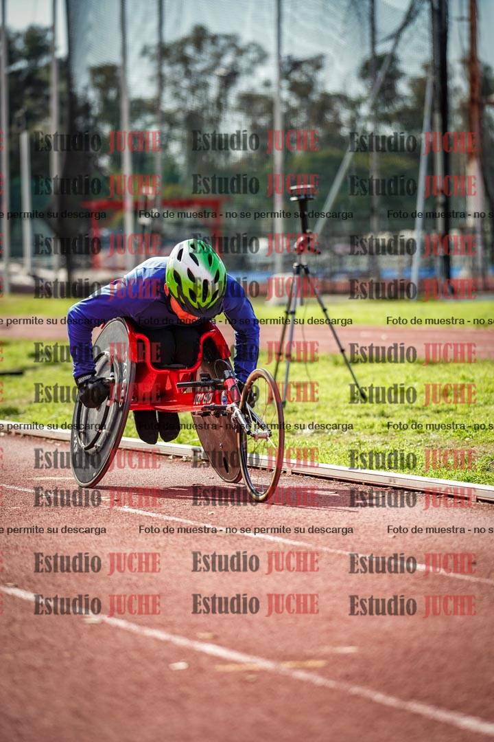 Fotos de los 800 m llanos de silla de ruedas