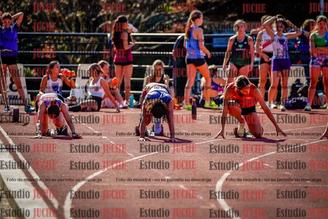 Fotos de los 100 m llanos de mujeres