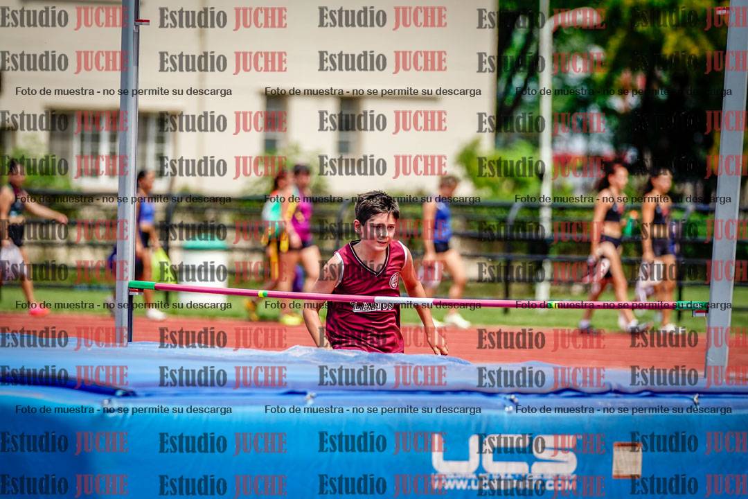 Fotos del salto en alto de varones