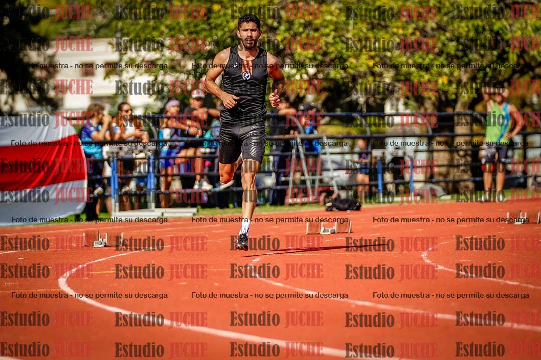 Fotos de los 200 m llanos de varones