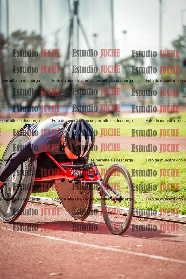 Fotos de los 800 m llanos de silla de ruedas