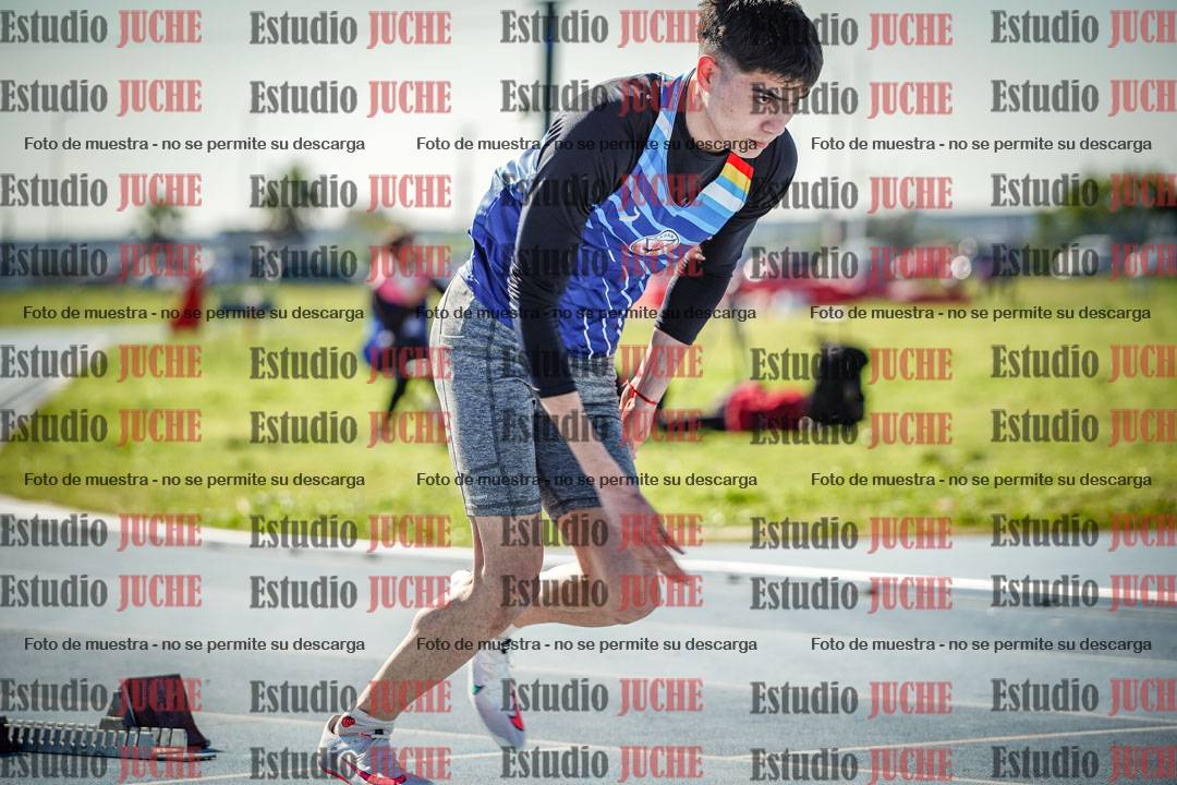 Fotos de los 400 m llanos de varones
