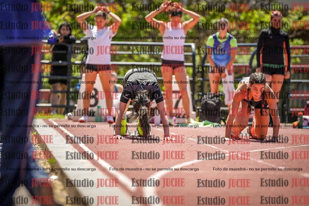 Fotos de los 100 m llanos de mujeres