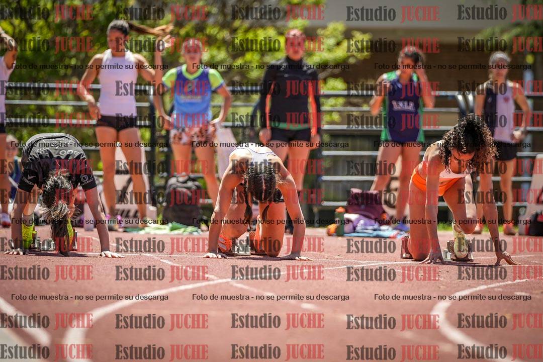 Fotos de los 100 m llanos de mujeres