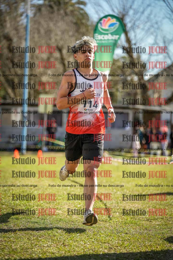 Fotos de la llegada del cross de 3000 m