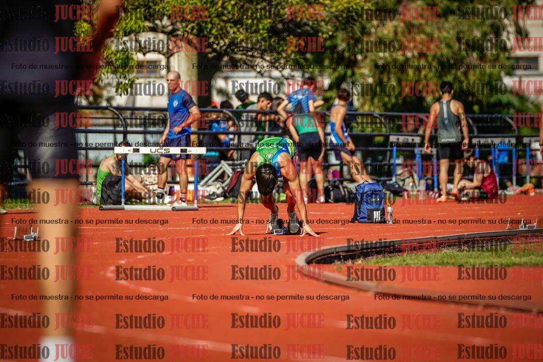 Fotos de los 200 m llanos de varones