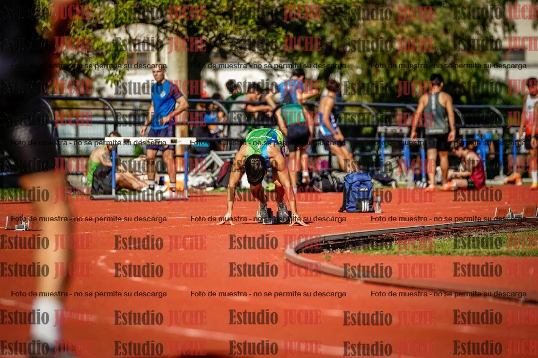 Fotos de los 200 m llanos de varones