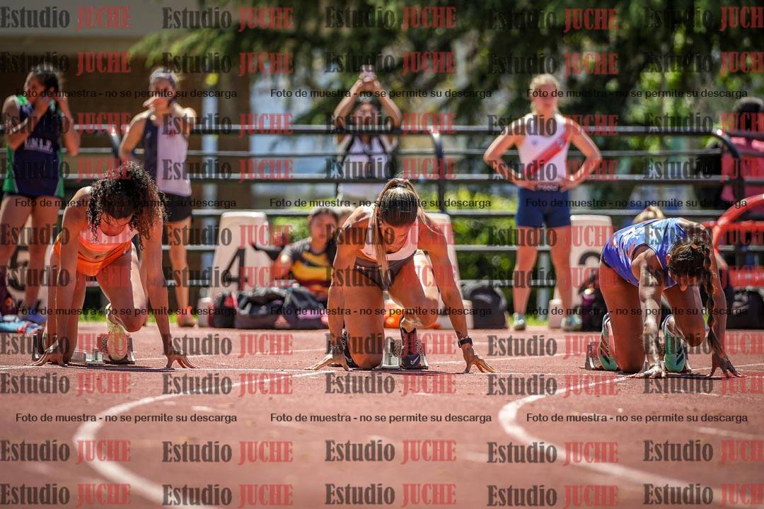 Fotos de los 100 m llanos de mujeres