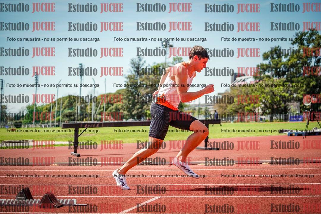 Fotos de los 400 m llanos de varones