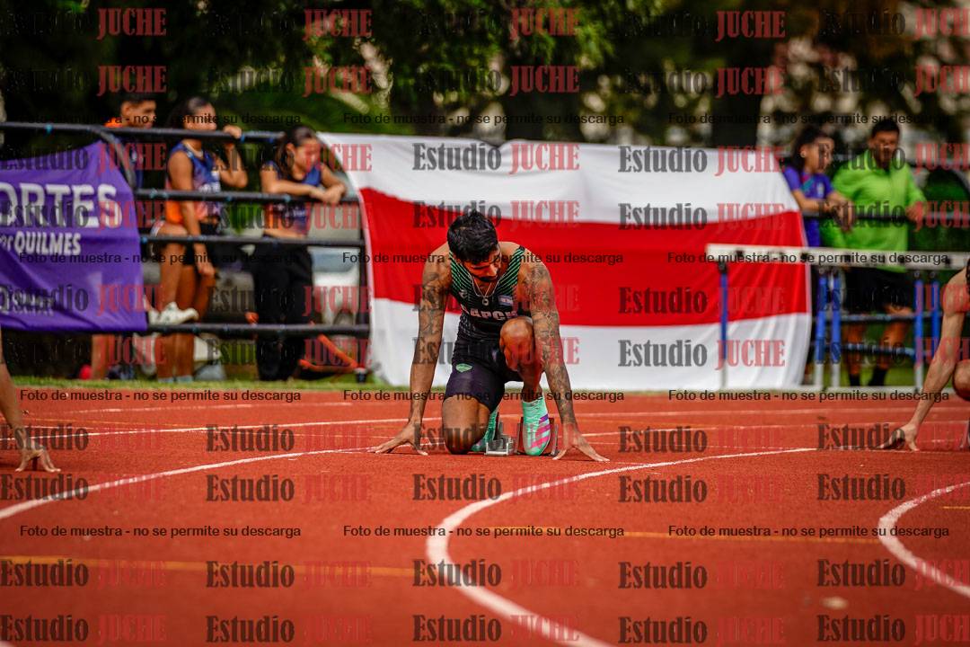 Fotos de los 200 m de varones