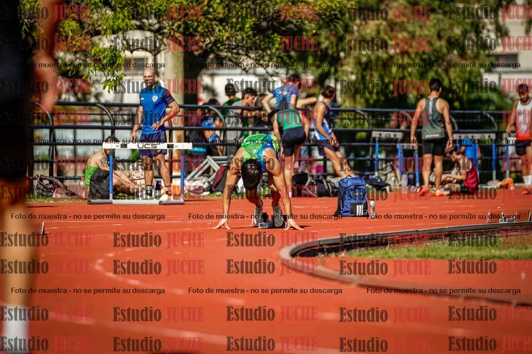 Fotos de los 200 m llanos de varones