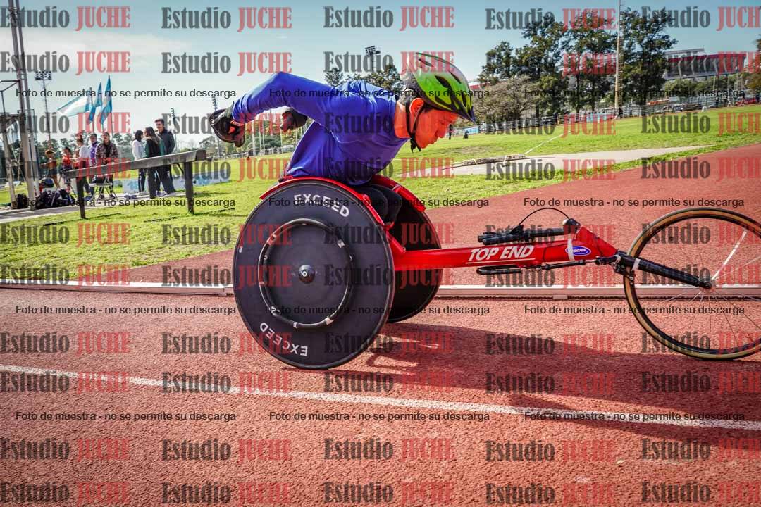 Fotos de los 800 m llanos de silla de ruedas