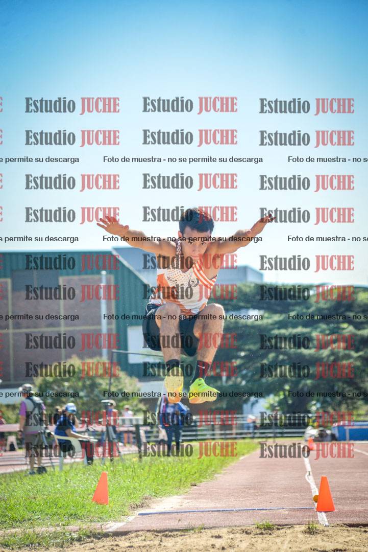 Fotos del salto en largo de varones