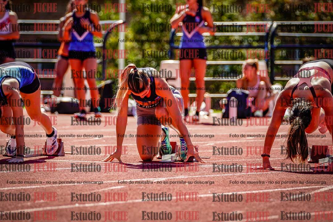 Fotos de los 100 m de mujeres