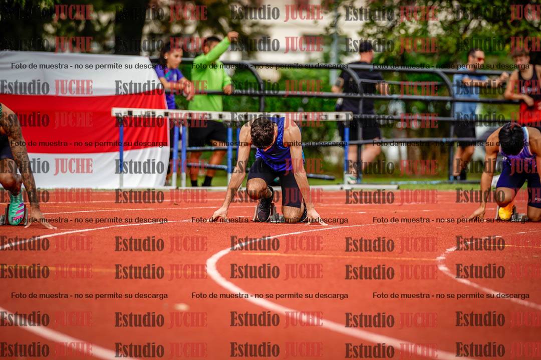 Fotos de los 200 m de varones