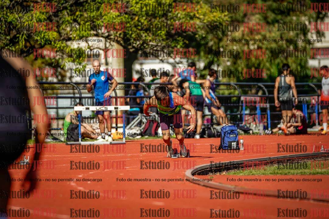 Fotos de los 200 m llanos de varones
