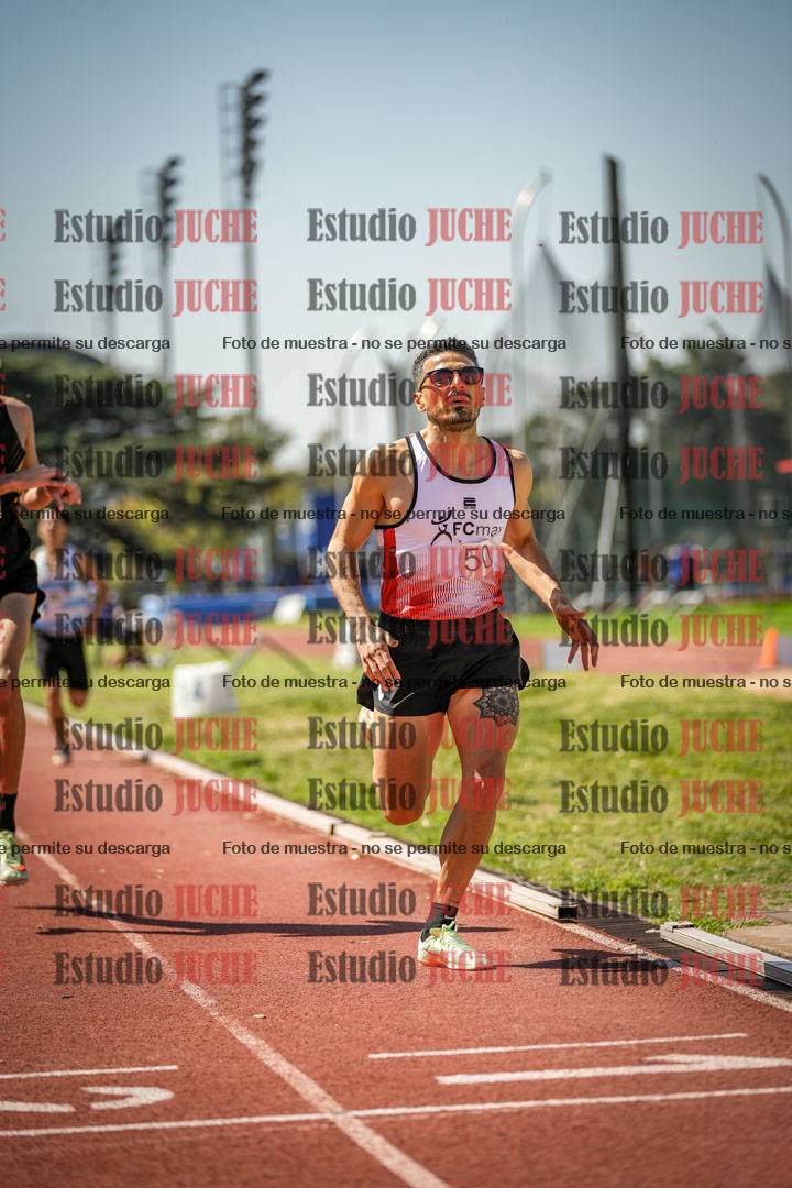 Fotos de los 1500 m llanos de varones