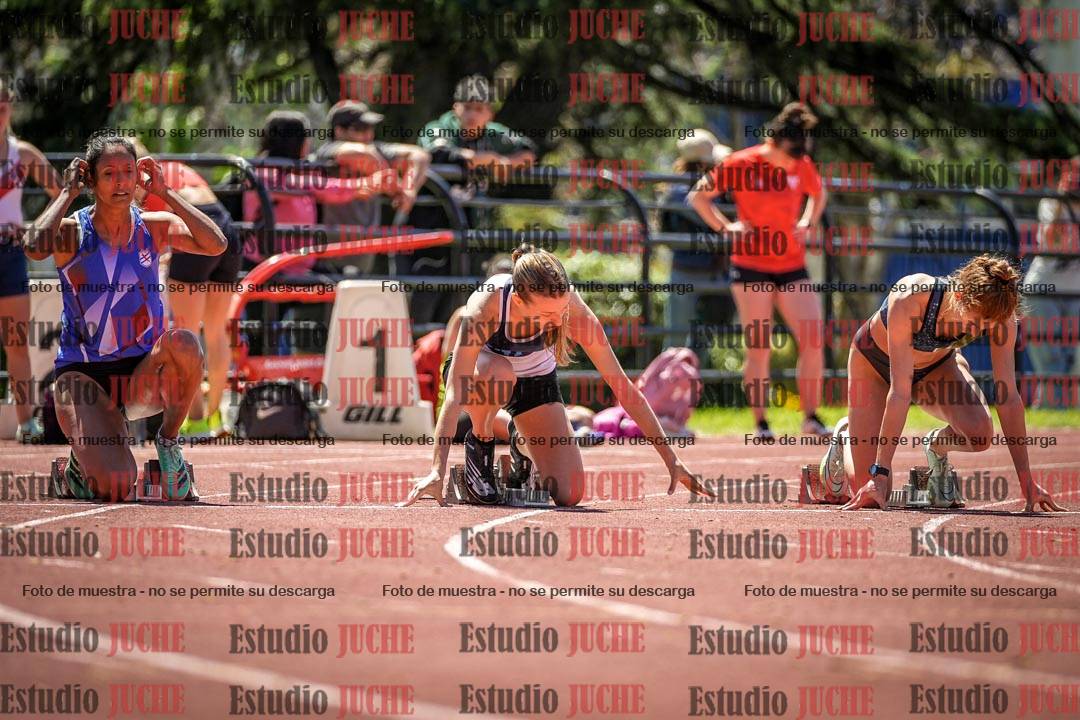 Fotos de los 100 m llanos de mujeres