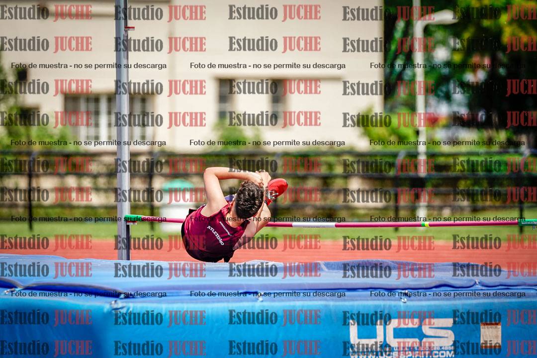 Fotos del salto en alto de varones