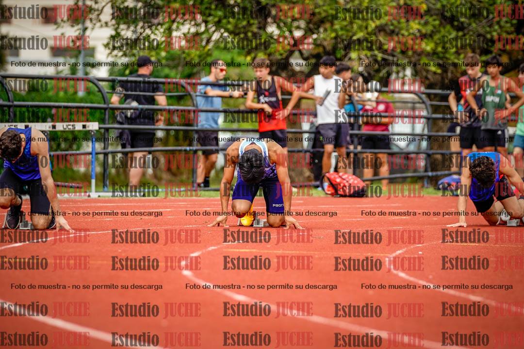 Fotos de los 200 m de varones