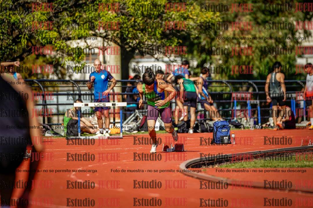 Fotos de los 200 m llanos de varones