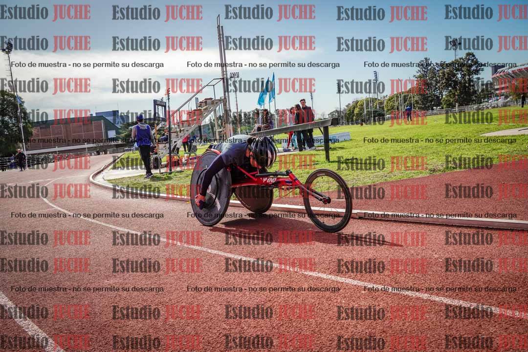 Fotos de los 800 m llanos de silla de ruedas