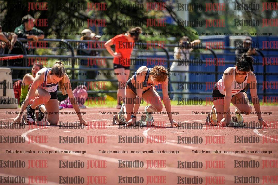 Fotos de los 100 m llanos de mujeres