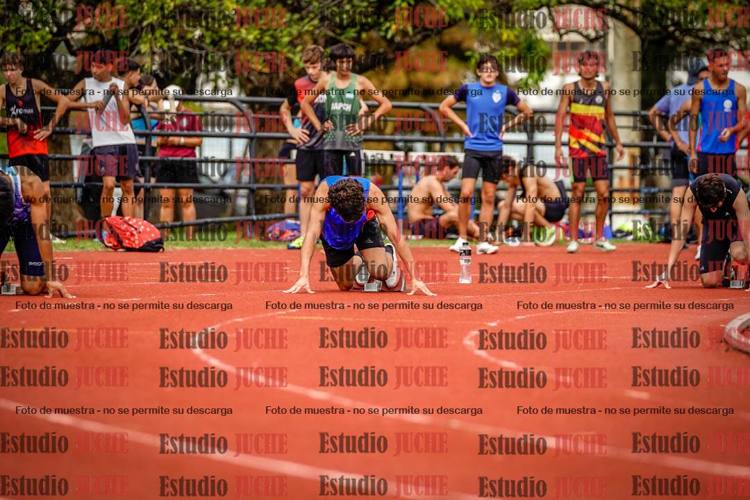 Fotos de los 200 m de varones