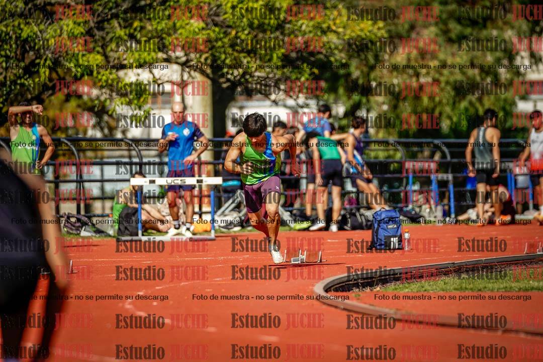 Fotos de los 200 m llanos de varones