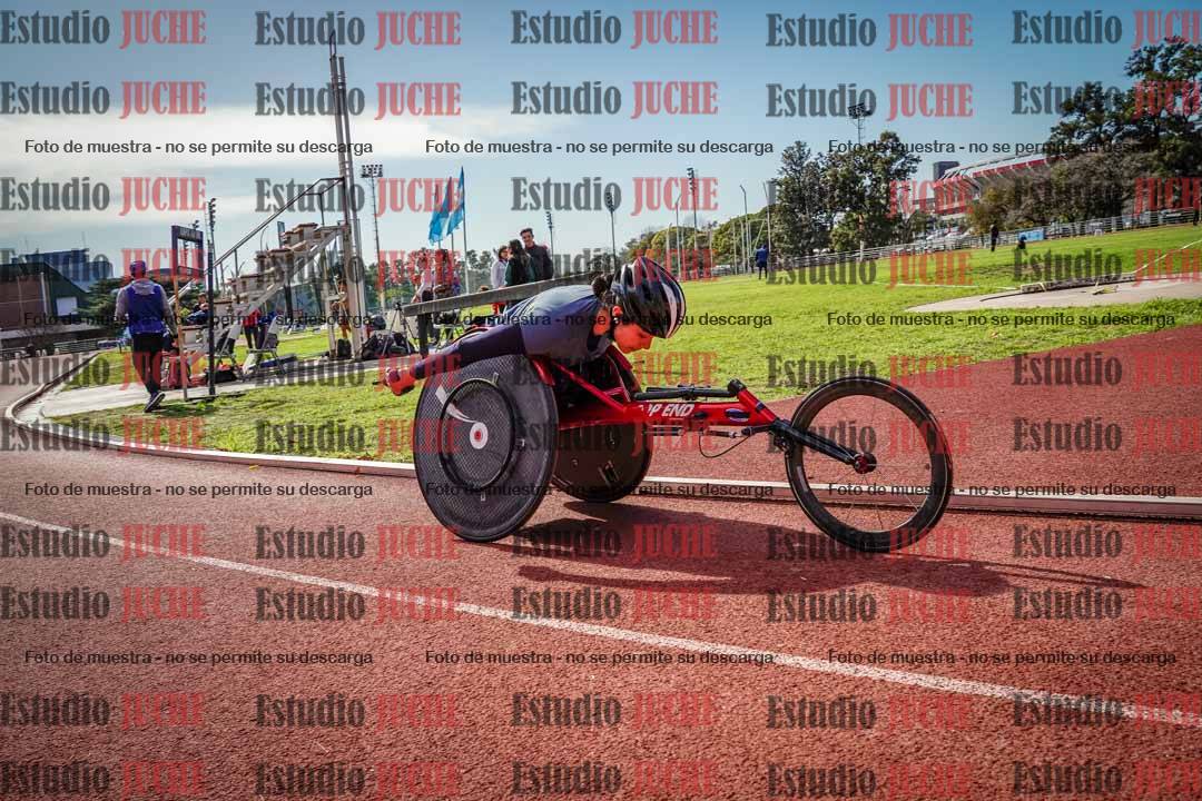 Fotos de los 800 m llanos de silla de ruedas