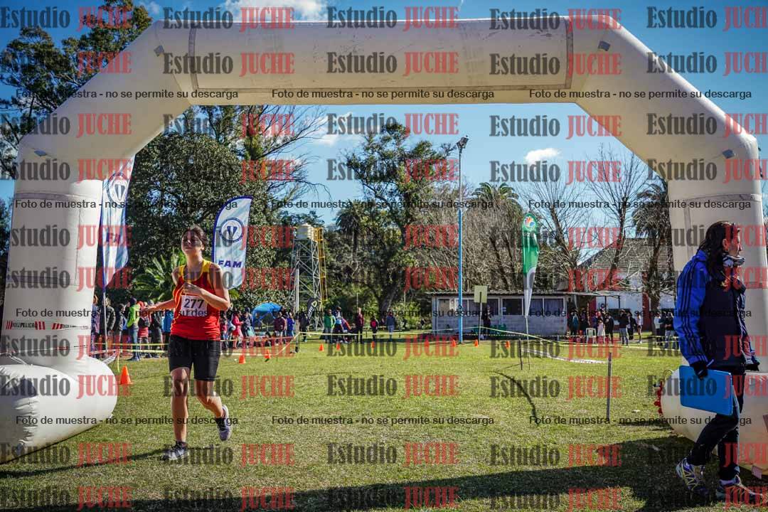Fotos de la llegada del cross de 3000 m