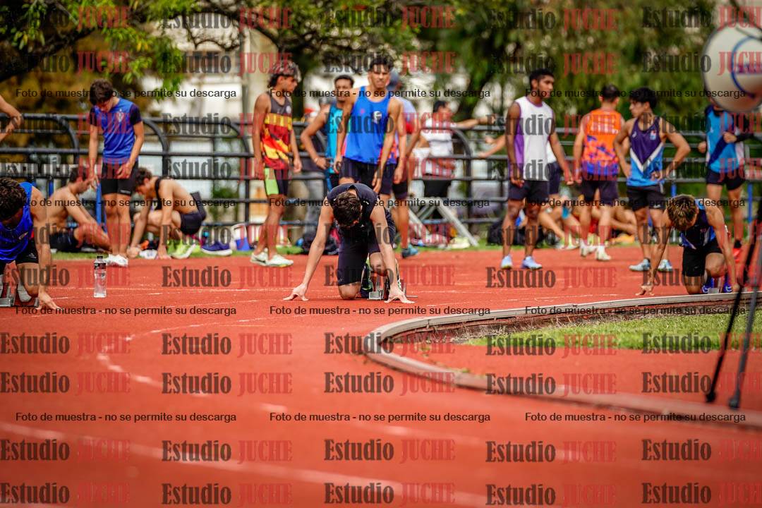 Fotos de los 200 m de varones