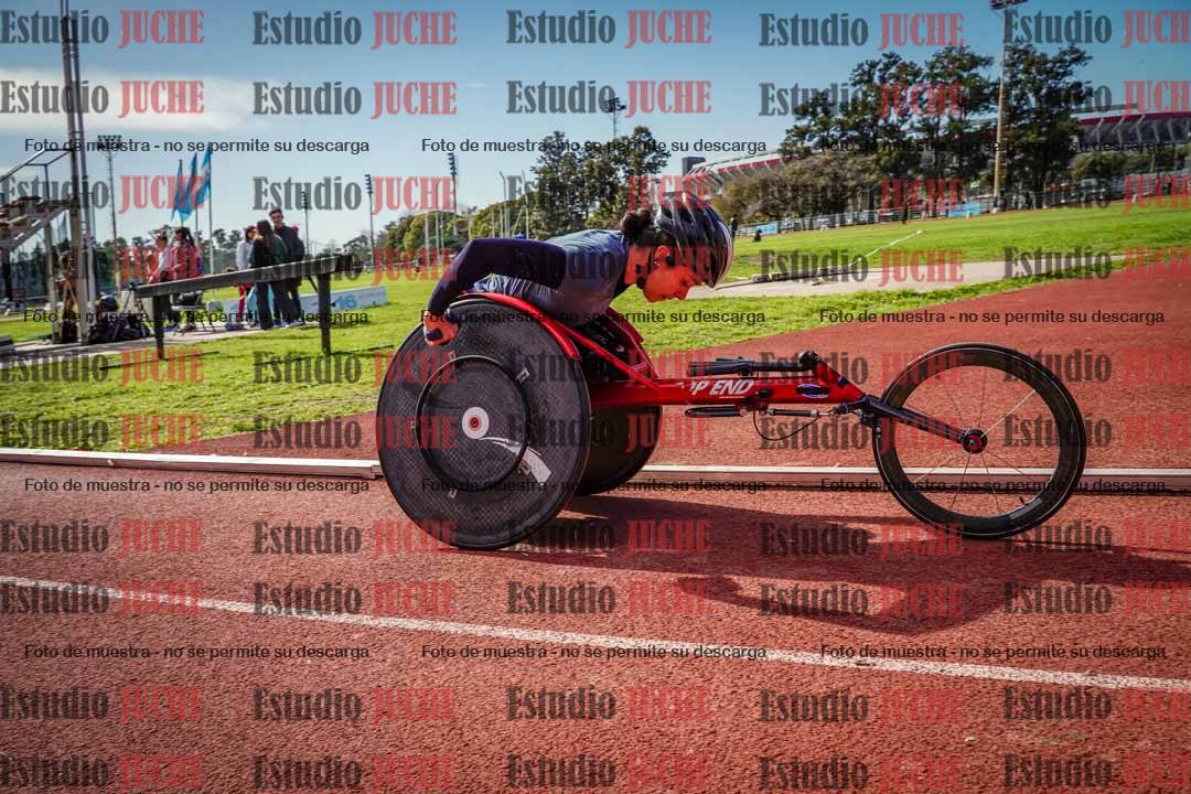 Fotos de los 800 m llanos de silla de ruedas