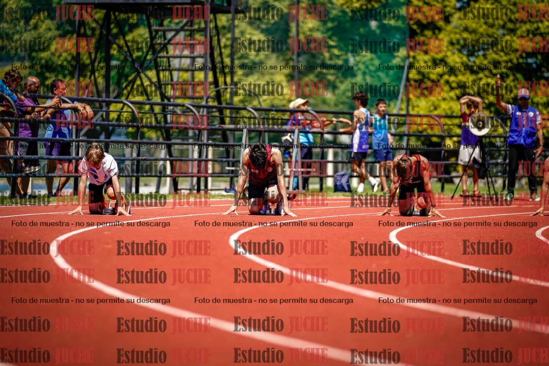 Fotos de los 150 m llanos de varones