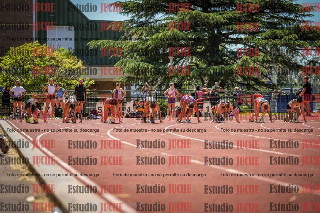 Fotos de los 100 m llanos de mujeres