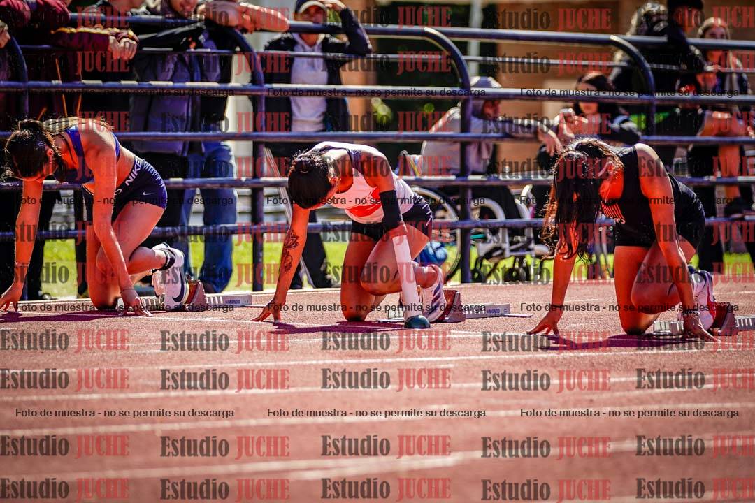 Fotos de los 100 m de mujeres