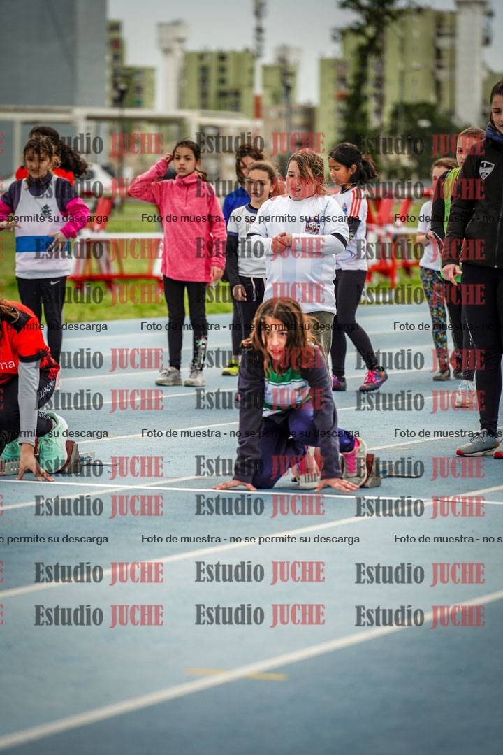 Fotos de los 50 m llanos de mujeres - U12