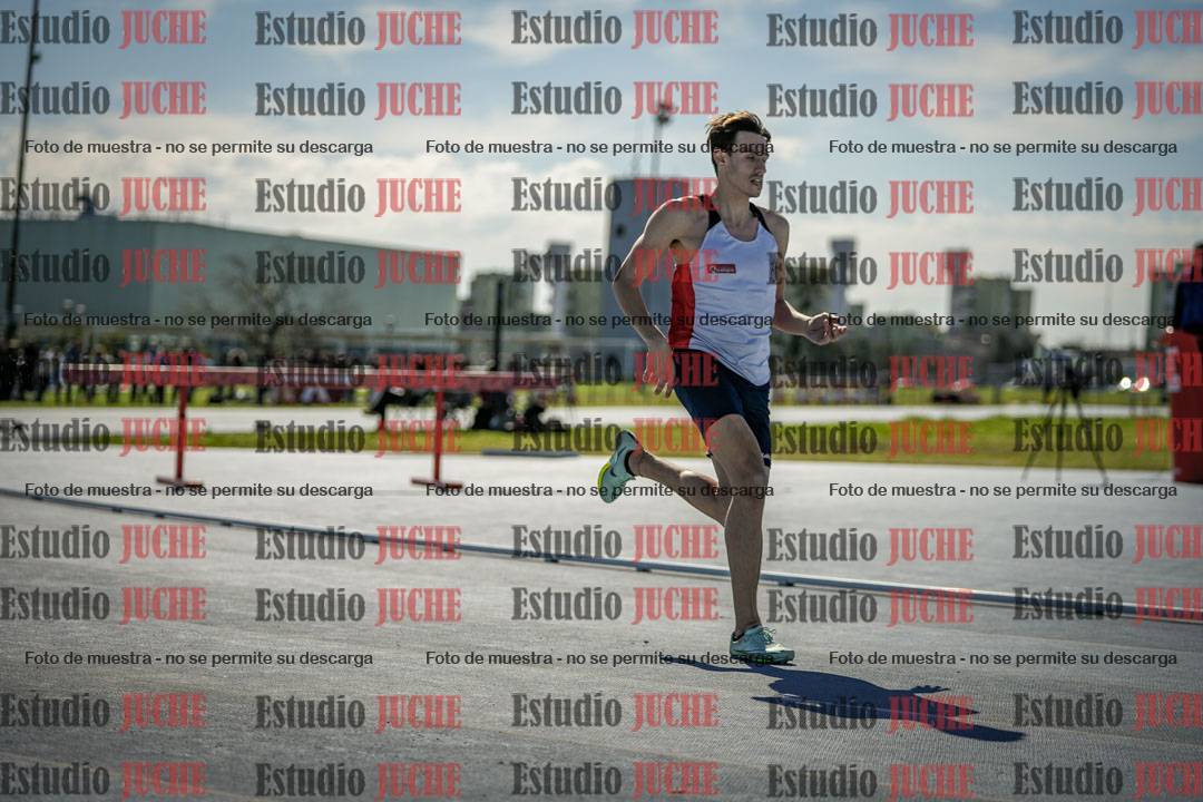 Fotos de los 400 m llanos de varones