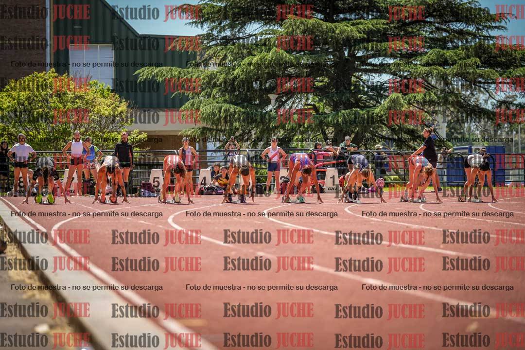 Fotos de los 100 m llanos de mujeres