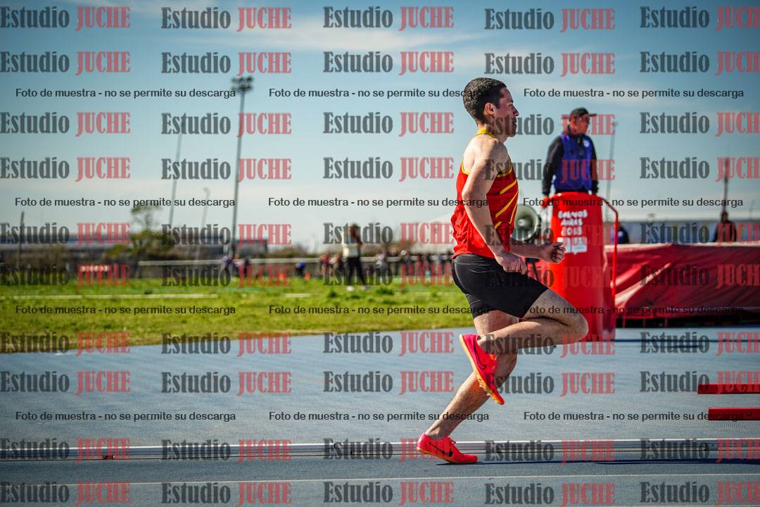 Fotos de los 400 m llanos de varones