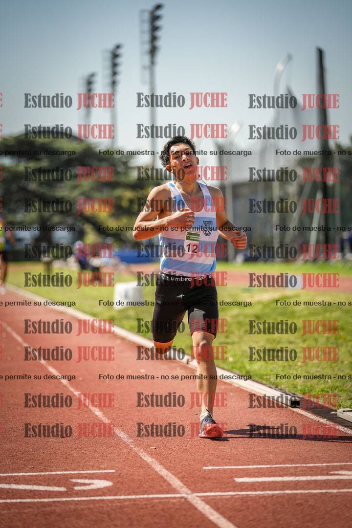 Fotos de los 1500 m llanos de varones