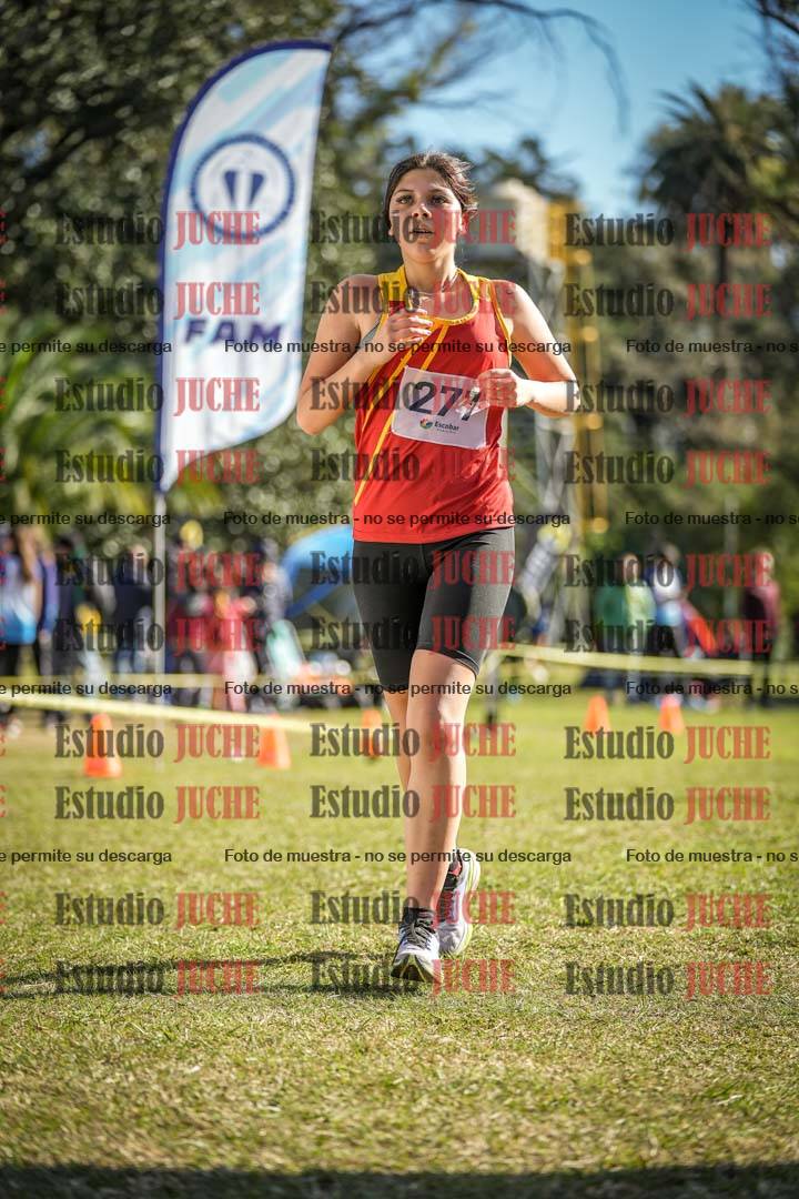 Fotos de la llegada del cross de 3000 m