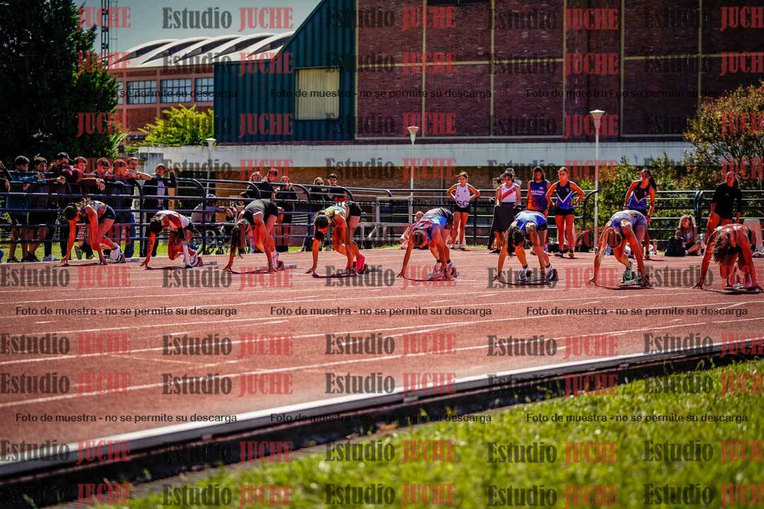 Fotos de los 100 m de mujeres