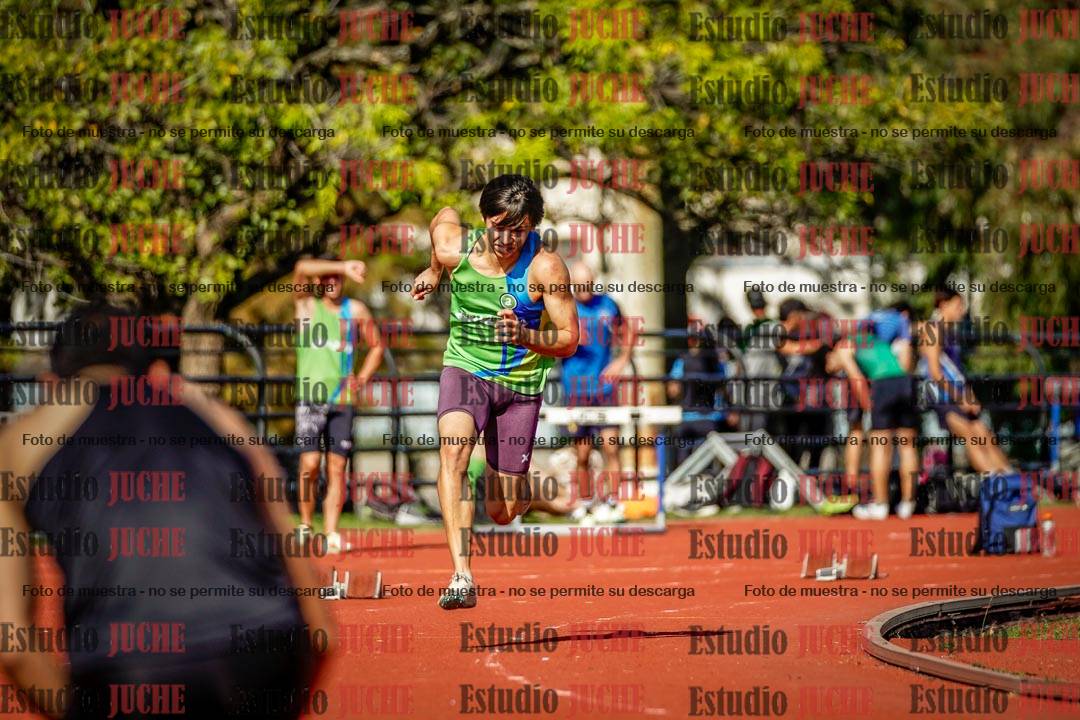 Fotos de los 200 m llanos de varones