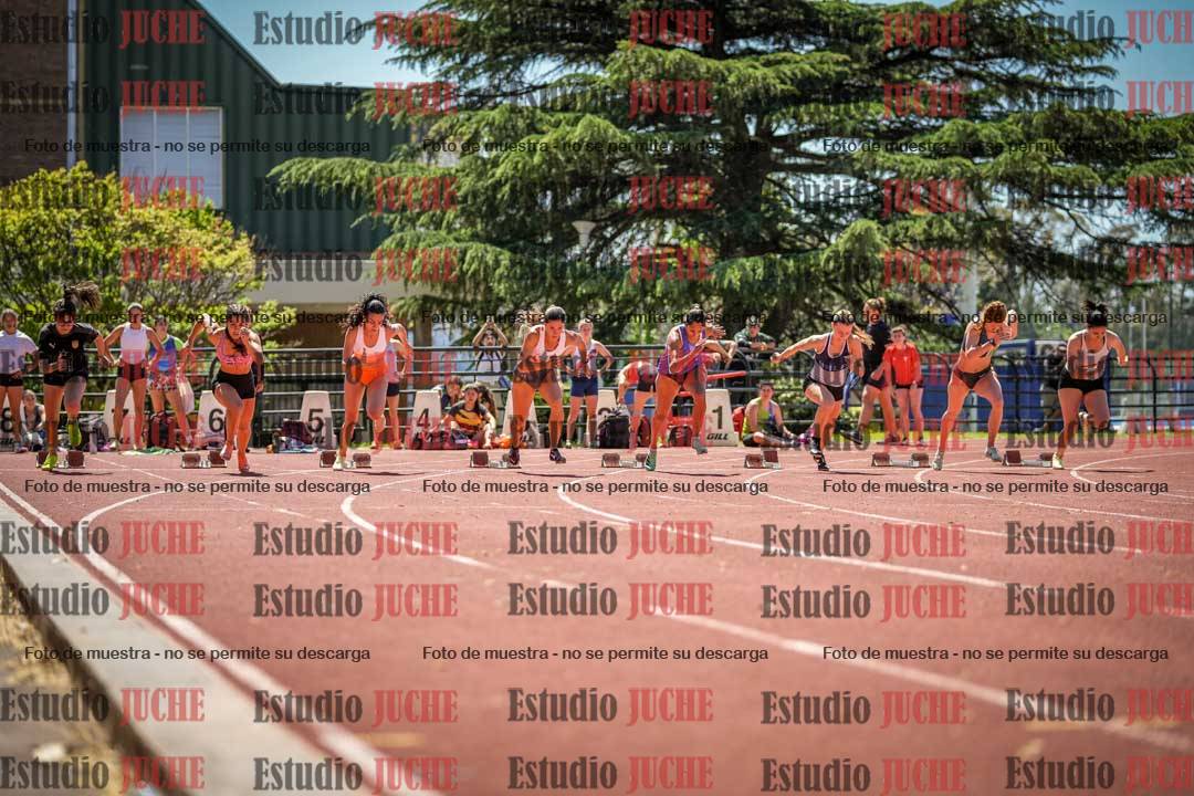 Fotos de los 100 m llanos de mujeres