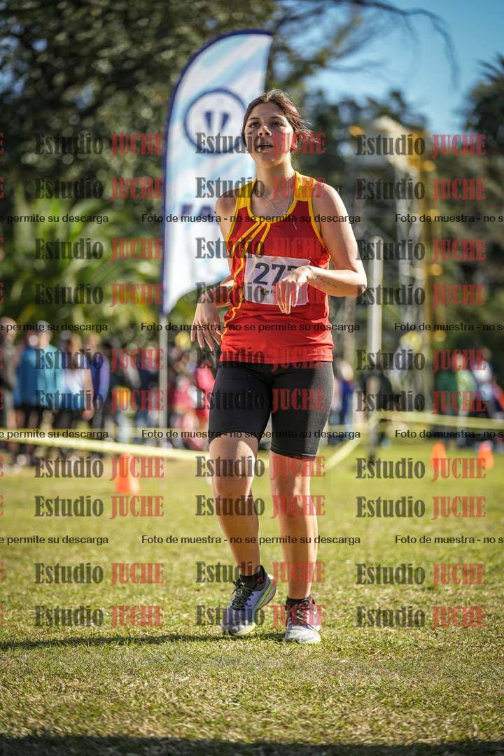Fotos de la llegada del cross de 3000 m