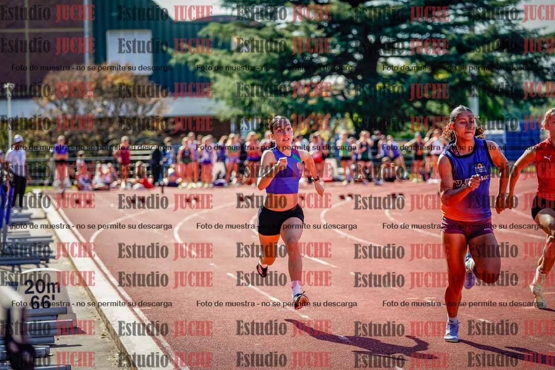 Fotos de los 100 m llanos de mujeres