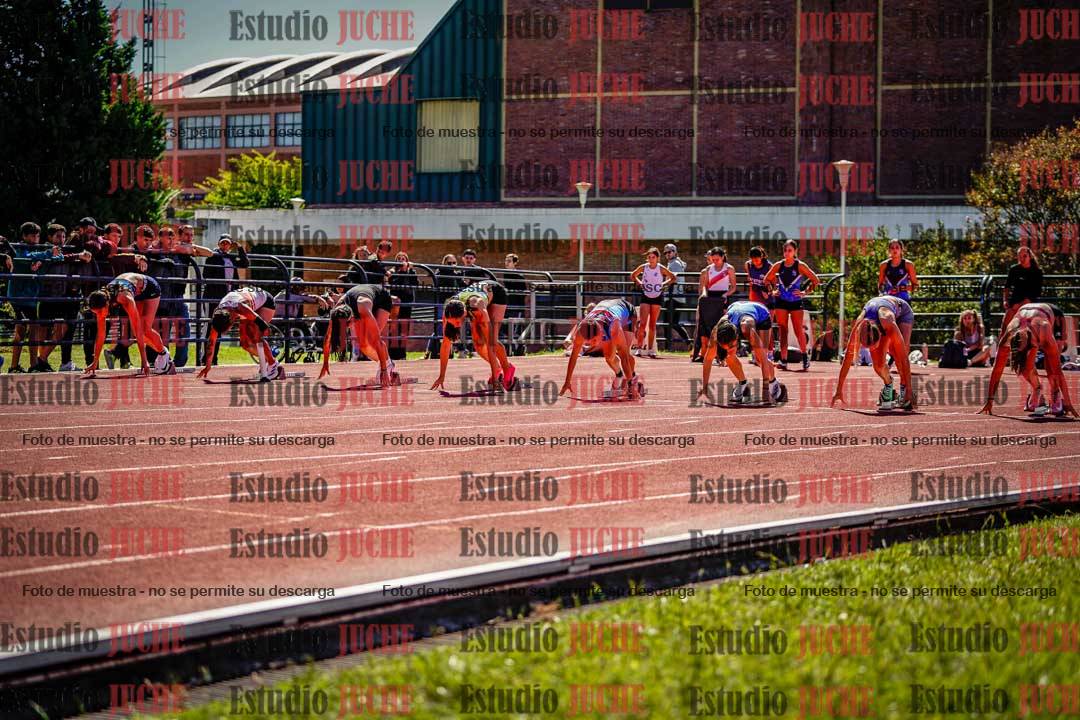 Fotos de los 100 m de mujeres